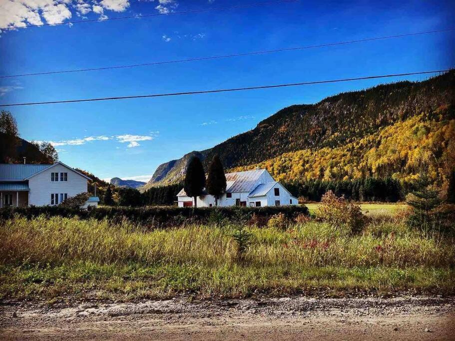 Appartement Mont Edouard, Hebergement Paisible A La Montagne LʼAnse-Saint-Jean Buitenkant foto