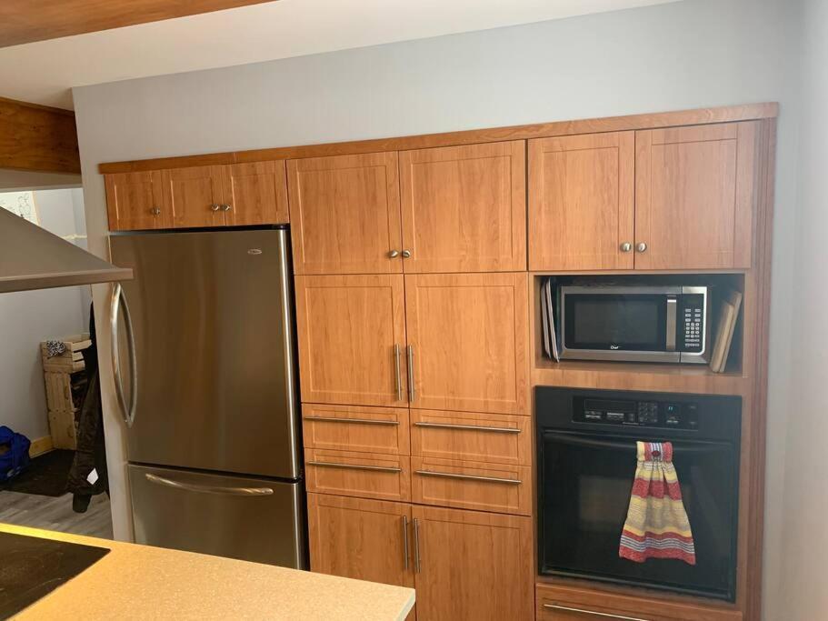 Appartement Mont Edouard, Hebergement Paisible A La Montagne LʼAnse-Saint-Jean Buitenkant foto