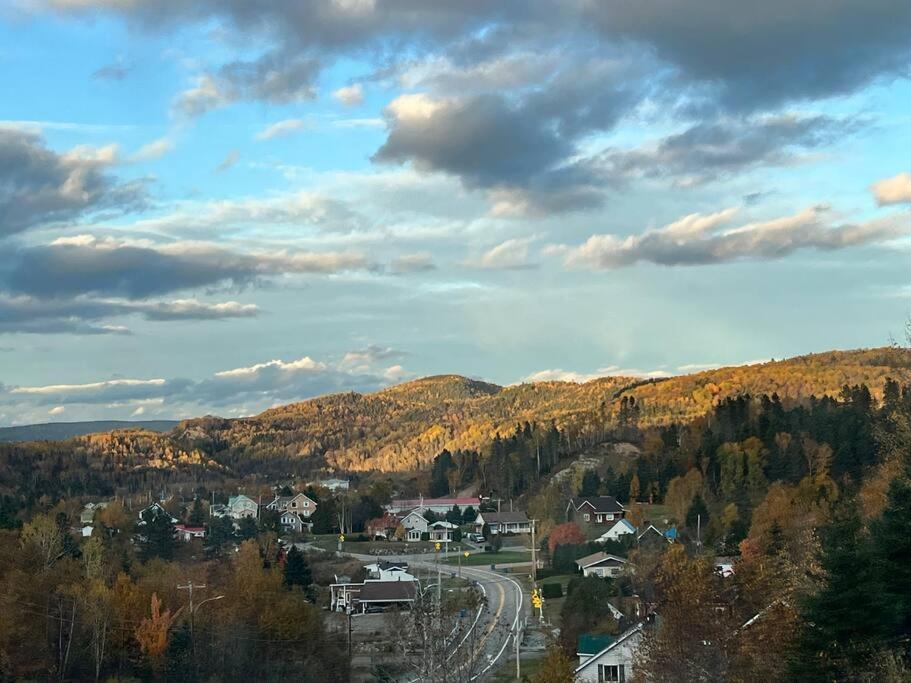 Appartement Mont Edouard, Hebergement Paisible A La Montagne LʼAnse-Saint-Jean Buitenkant foto