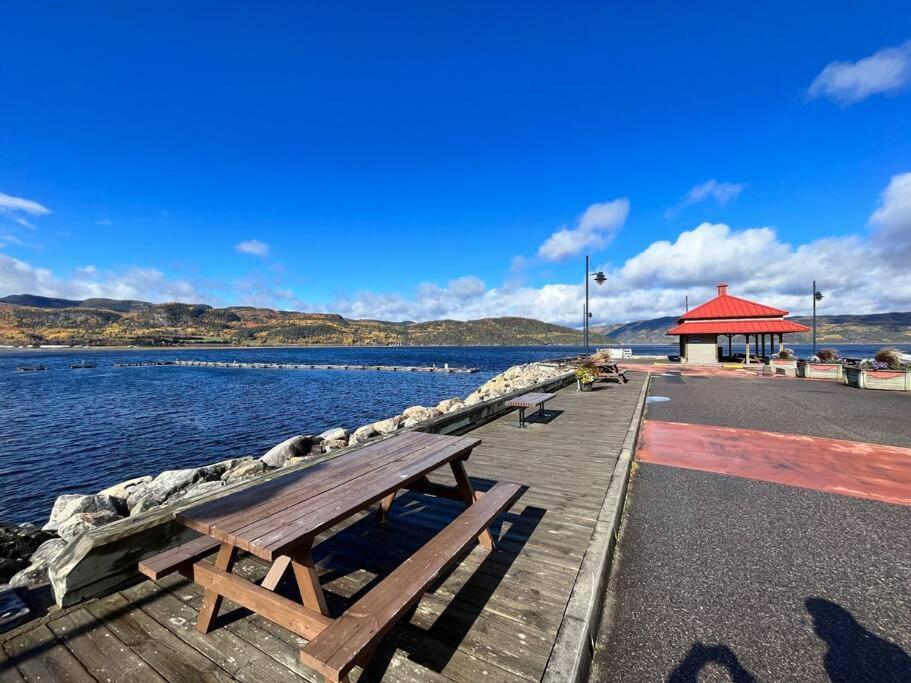 Appartement Mont Edouard, Hebergement Paisible A La Montagne LʼAnse-Saint-Jean Buitenkant foto