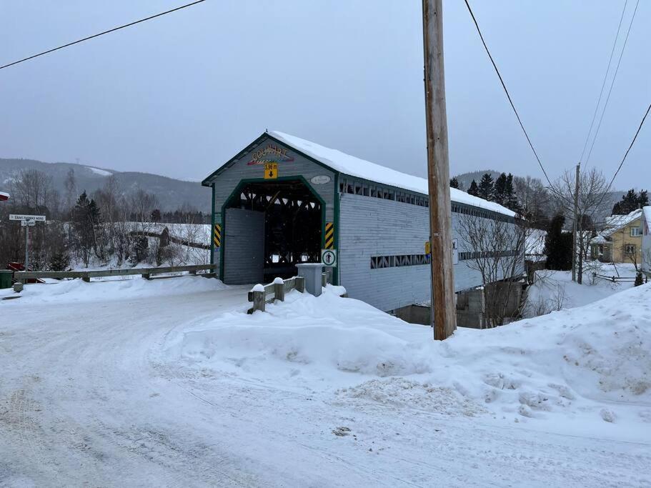 Appartement Mont Edouard, Hebergement Paisible A La Montagne LʼAnse-Saint-Jean Buitenkant foto