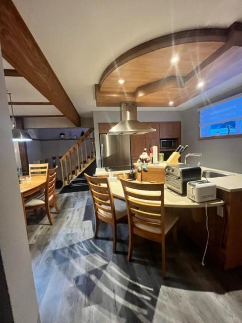 Appartement Mont Edouard, Hebergement Paisible A La Montagne LʼAnse-Saint-Jean Buitenkant foto